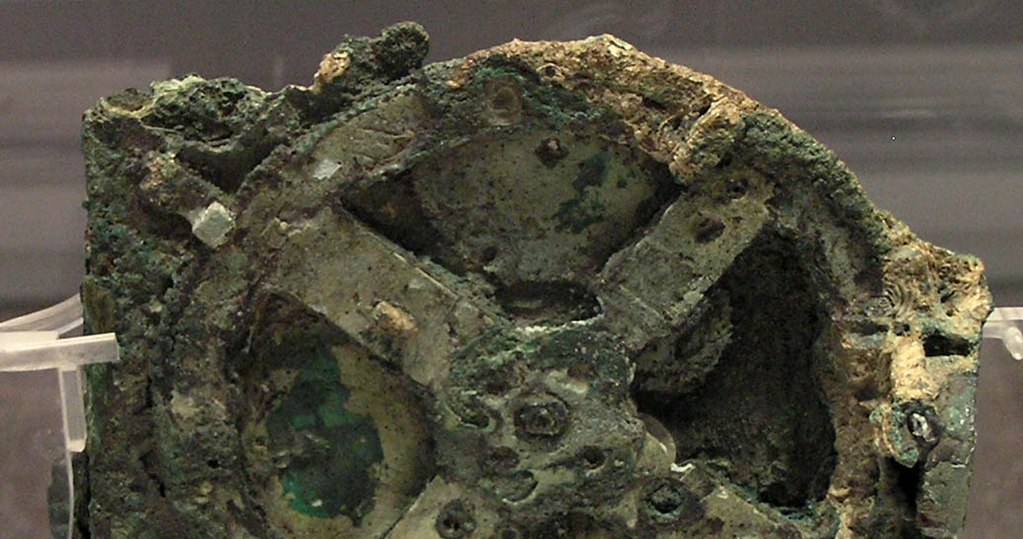 Fragment (fragment A) mechanizmu z Antykithiry. /Marsyas/CC BY 2.5 /Wikimedia