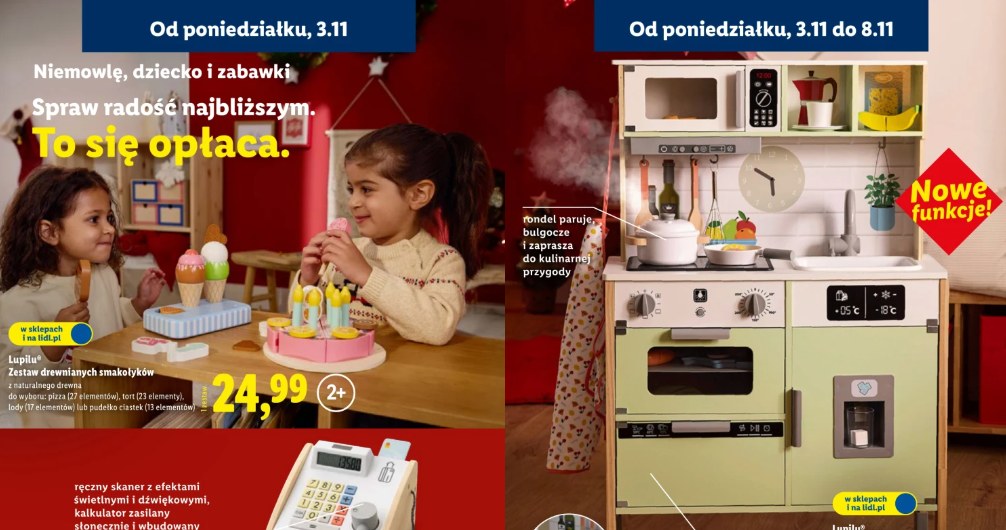 Fragment gazetki Lidla (oferta ważna od 3 do 8 listopada) /Lidl /INTERIA.PL