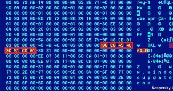 Fragment kodu (czerwona ramka) zawierający "datę śmierci" Stuxneta /materiały prasowe