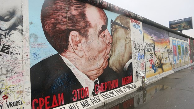 Fragment Muru Berlińskiego, jaki został zachowany w stolicy Niemiec /foto. pixabay /