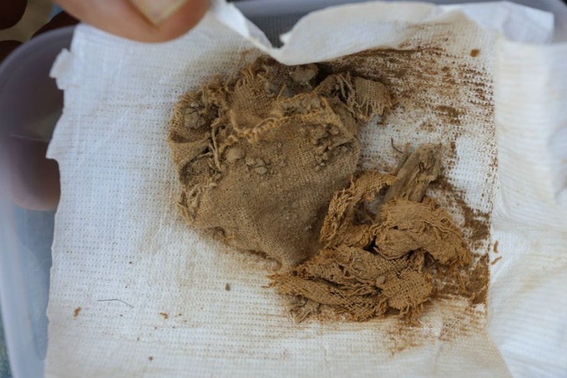 Fragment pergaminu z jaskiń w Qumran /fot. Ooren Gutfeld /materiały prasowe