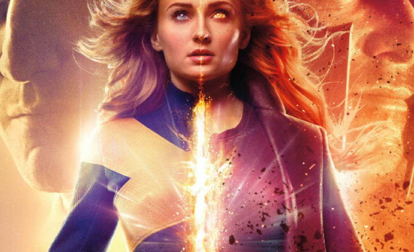 Fragment plakatu do filmu "X-Men: Mroczna Phoenix" /East News