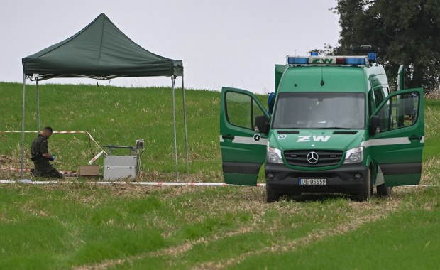 Fragment rakiety znaleziony na Lubelszczyźnie. Służby pracują na miejscu