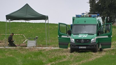 Fragment rakiety znaleziony na Lubelszczyźnie. Służby pracują na miejscu