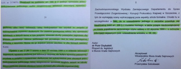 Fragment wnioski i końcówka analizy BAS /Tomasz Skory  /RMF FM