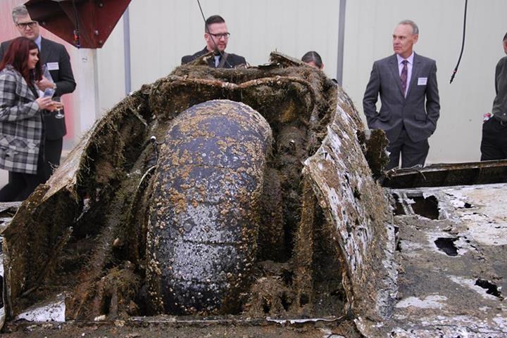 Fragment wraku Dorniera Do-17Z /RAF Museum Cosford /materiały prasowe