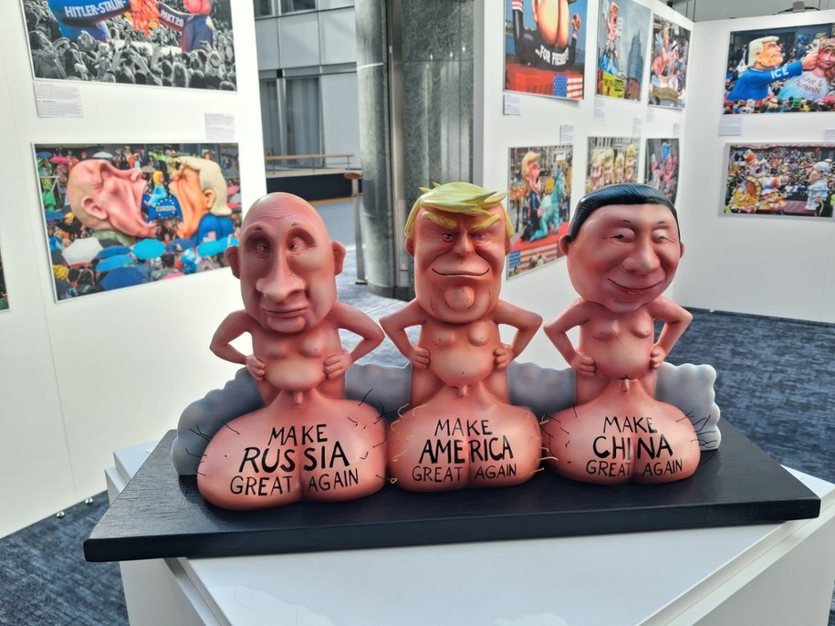 Fragment wystawy w PE /KAtarzyna Szymańska-Borginon /RMF FM