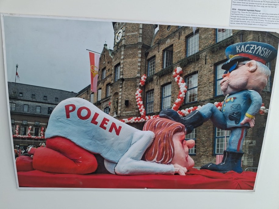 Fragment wystawy w PE /KAtarzyna Szymańska-Borginon /RMF FM