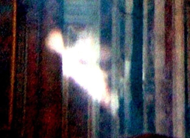 Fragment zdjęcia domniemanego anioła wykonane w Bazylice Św. Piotra /MWMedia
