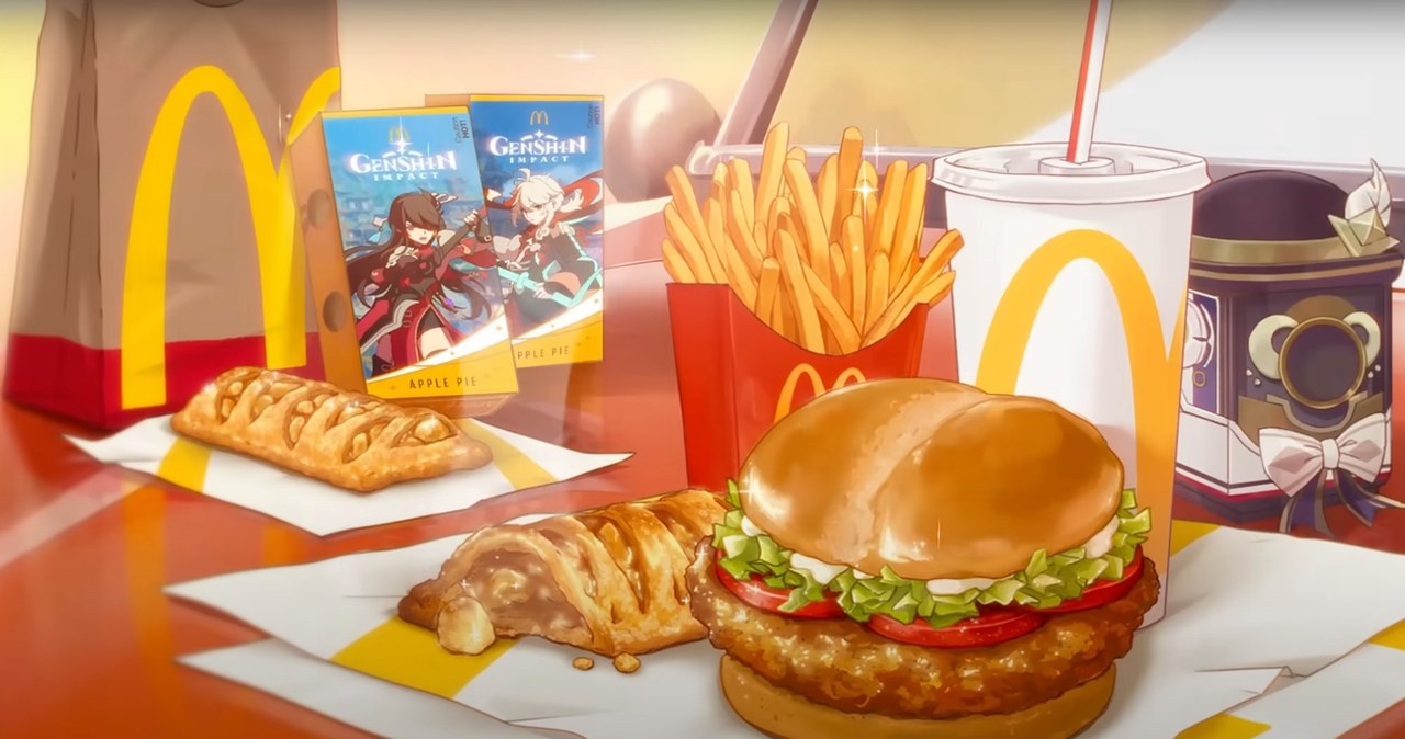 Fragment zwiastun promocji Genshin Impact x McDonald's /materiały prasowe