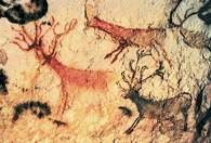 Fragmenty malowideł z jaskini Lascaux /Encyklopedia Internautica