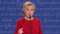 Fragmenty pierwszej debaty pomiędzy Clinton a Trumpem