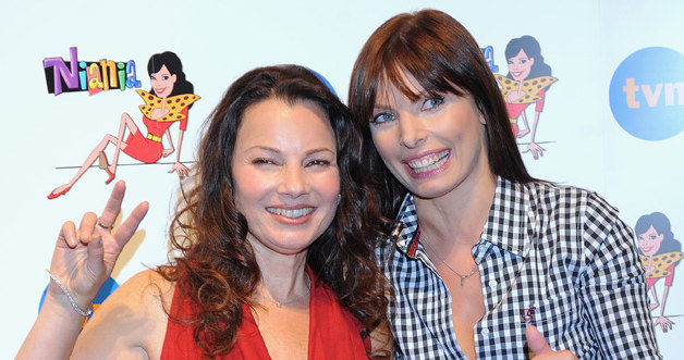 Fran Drescher i Agnieszka Dygant, fot. Andrzej Szilagyi &nbsp; /MWMedia