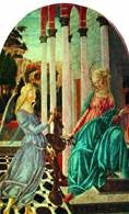Francesco di Giorgio Martini, Zwiastowanie Marii Pannie, ok. 1475 /Encyklopedia Internautica