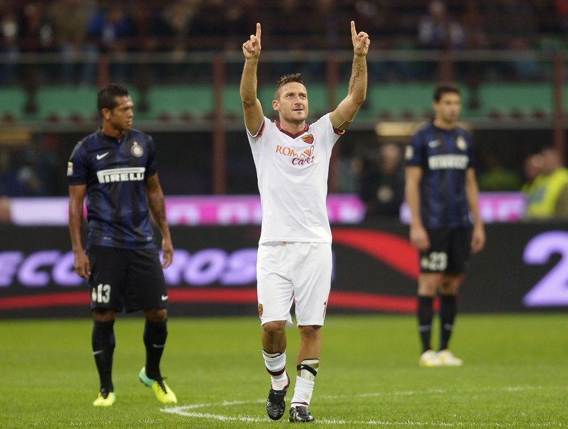 Francesco Totti, kapitan AS Roma /AFP