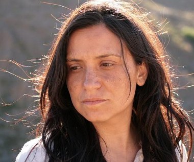 Francisca Gavilán w filmie "Violeta poszła do nieba"