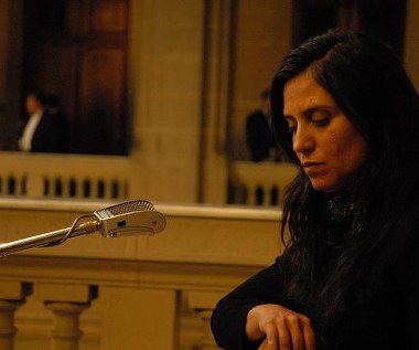 Francisca Gavilán w filmie "Violeta poszła do nieba"