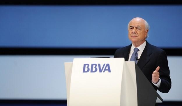 Francisco Gonzalez, prezes banku BBVA /AFP