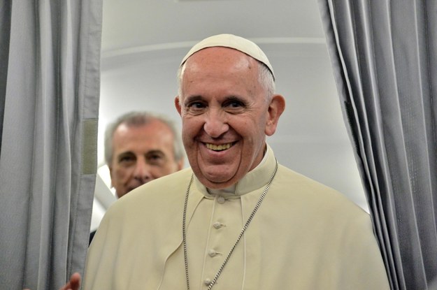 Franciszek wraca do Watykanu z Sarajewa /LUCA ZENNARO /PAP/EPA
