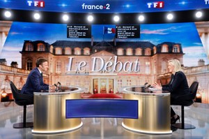Francja. Debata Emmanuel Macron - Marine Le Pen. "Wybierzmy mądrze w czasie wojny"