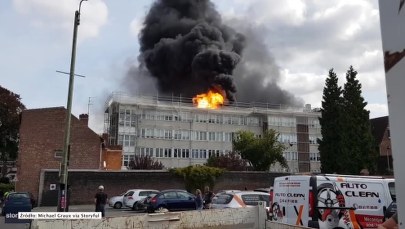 Francja: Kłęby dymu i ogromne płomienie. W szkole wybuchły butle z gazem