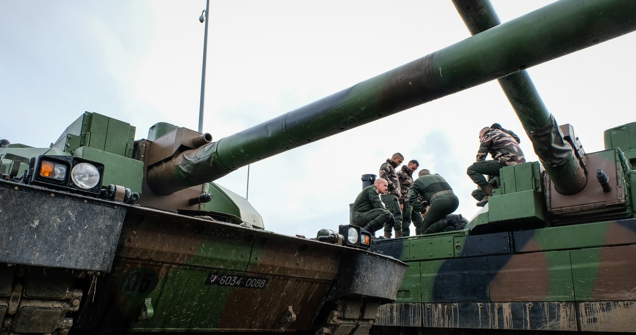 Francja zdecydowała się na modernizację 50 swoich czołgów Leclerc /Fred Marie/Art In All Of Us/Corbis via Getty Images /Getty Images