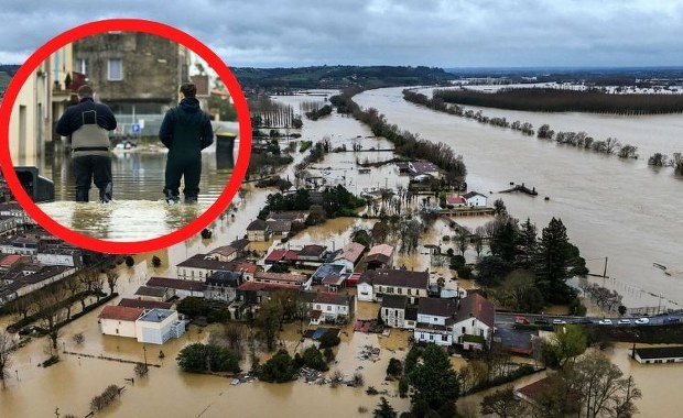 Francja zmaga się z powodzią. Żywioł odciął od prądu kilka tysięcy gospodarstw