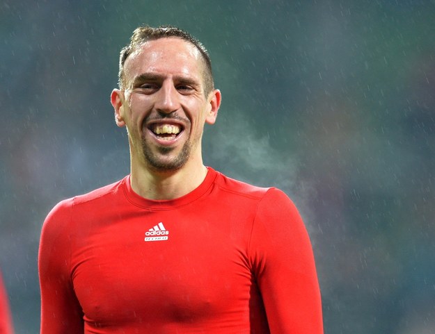 Franck Ribery został wybrany piłkarzem roku we Francji /CARMEN JASPERSEN /PAP/EPA