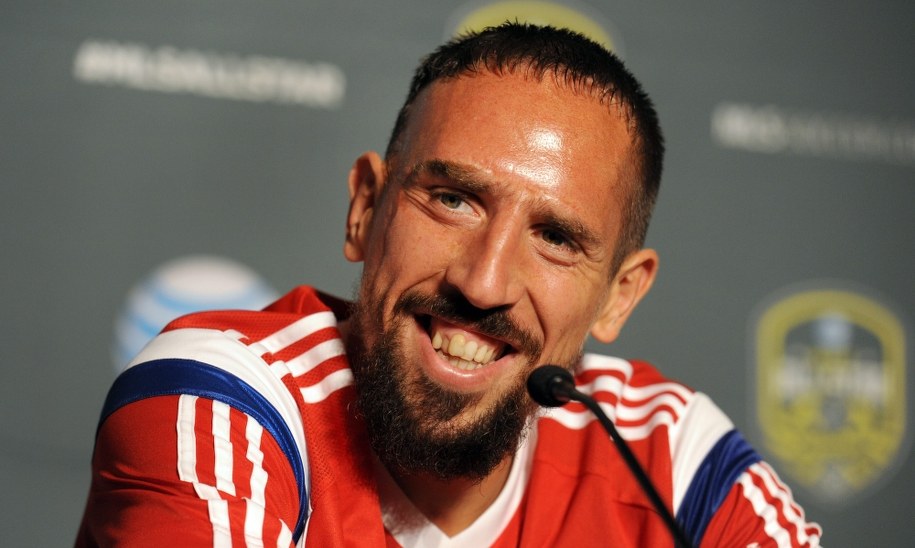 Franck Ribery /STEVE DYKES  /PAP/EPA