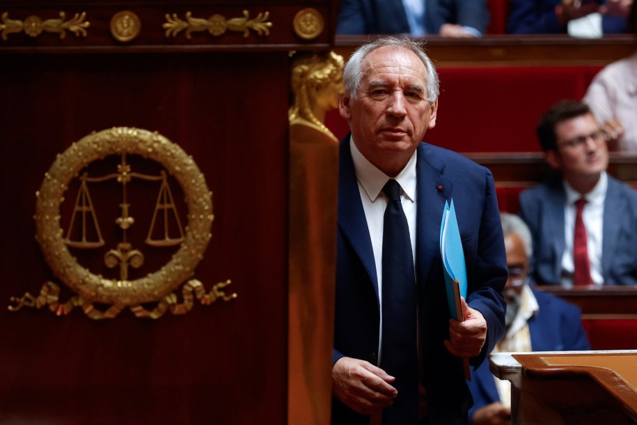 Francois Bayrou /YOAN VALAT  /PAP/EPA