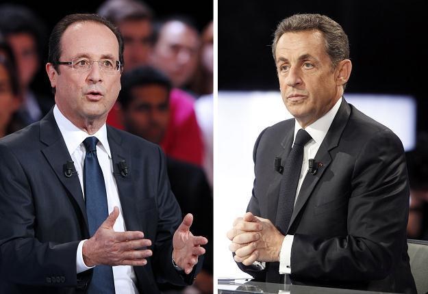Francois Hollande i Nicolas Sarkozy /AFP