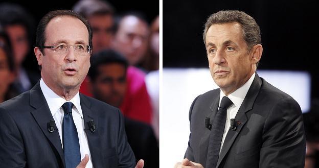 Francois Hollande i Nicolas Sarkozy /AFP