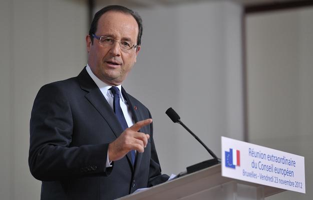 Francois Hollande, prezydent Francji /AFP