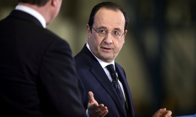 Francois Hollande /PAP/EPA/ETIENNE LAURENT    /PAP/EPA