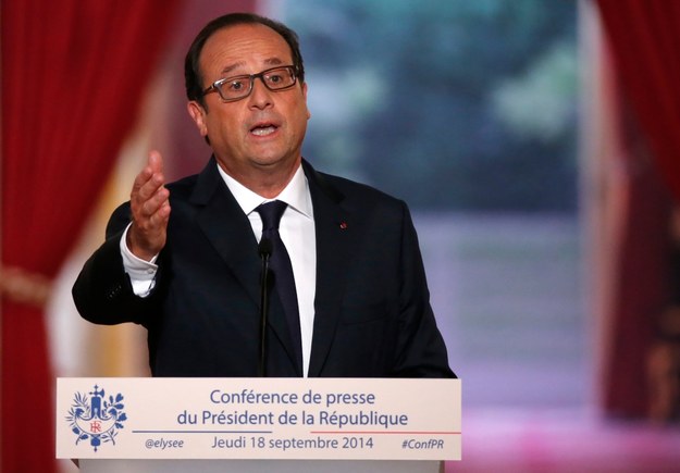 Francois Hollande /IAN LANGSDON /PAP/EPA