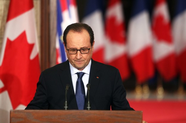 Francois Hollande /COLE BURSTON /PAP/EPA
