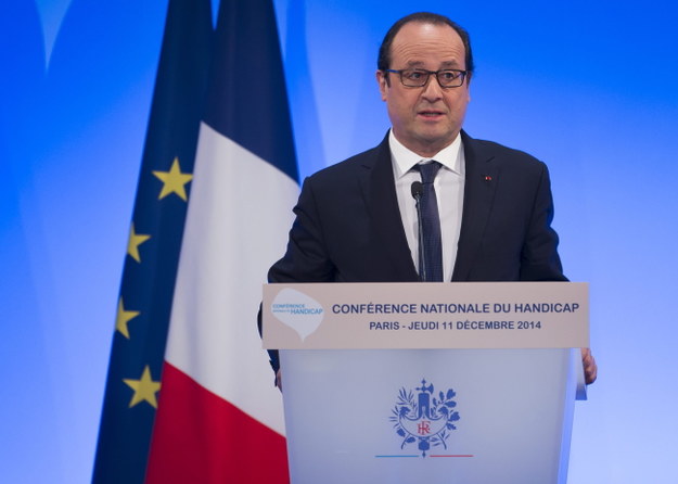 Francois Hollande /IAN LANGSDON / POOL /PAP/EPA