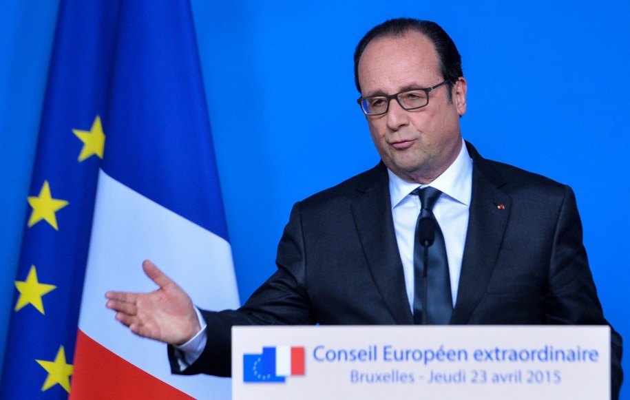 Francois Hollande /PAP/EPA/STEPHANIE LECOCQ /PAP/EPA
