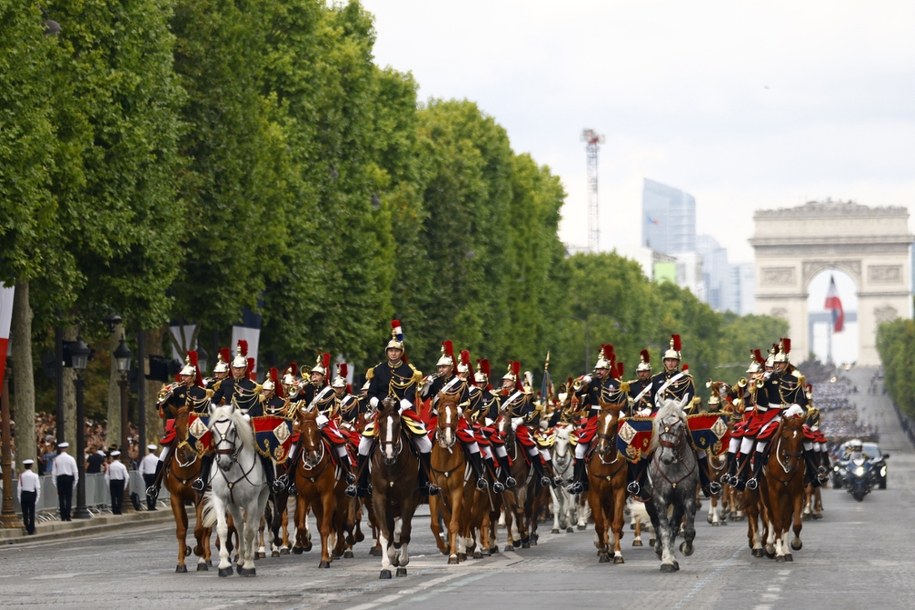Francuska kawaleria /MOHAMMED BADRA /PAP/EPA
