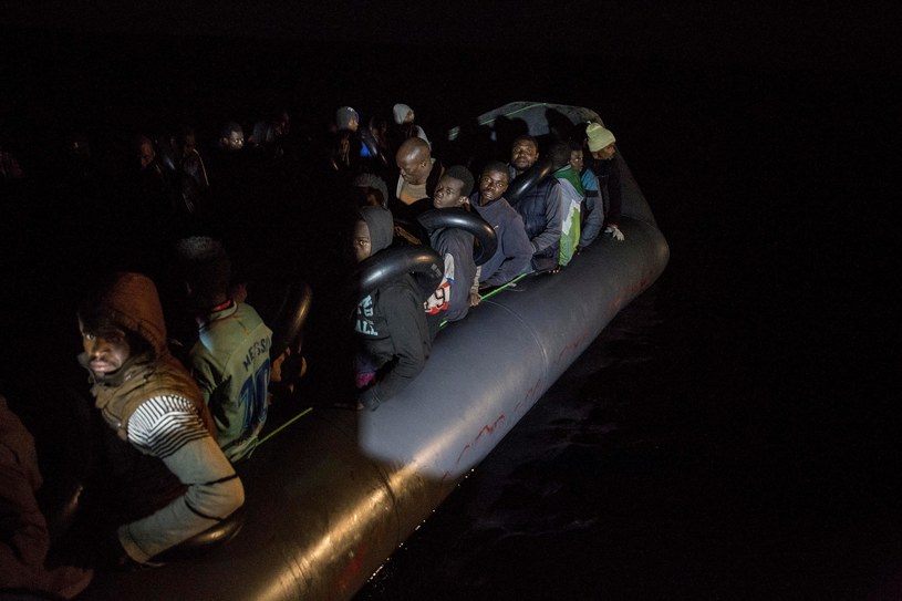 Francuska straż przybrzeżna uratowała 31 migrantów (zdjęcie ilustracyjne) /OLMO CALVO  /AFP