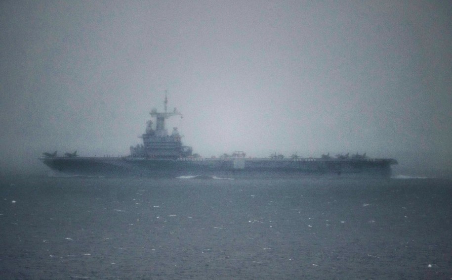 Francuski lotniskowiec Charles de Gaulle /JORGE GUERRERO /East News