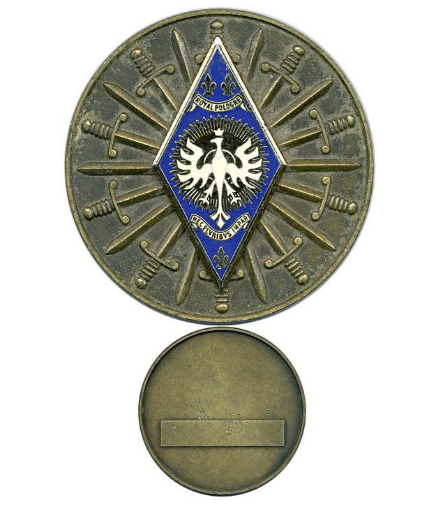 Francuski medal pamiątkowy kombatantów 5 Rc /Odkrywca