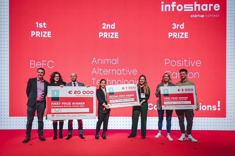 Francuski startup BeFC (Bioenzymatic Fuel Cells) wygrał w konkursie, organizowanym podczas konferencji Infoshare 2021 /