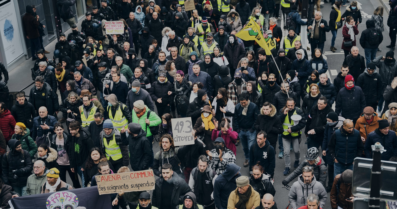 Francuzi protestują przeciw reformie emerytalnej. Zaplanowano 250 manifestacji /AFP