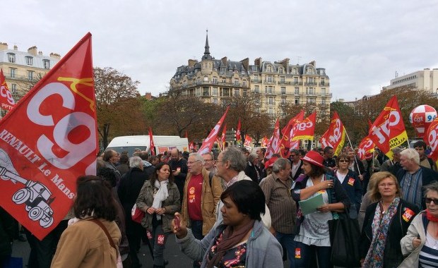 Francuzi protestują przeciwko "niemieckiej" polityce cięć budżetowych w UE
