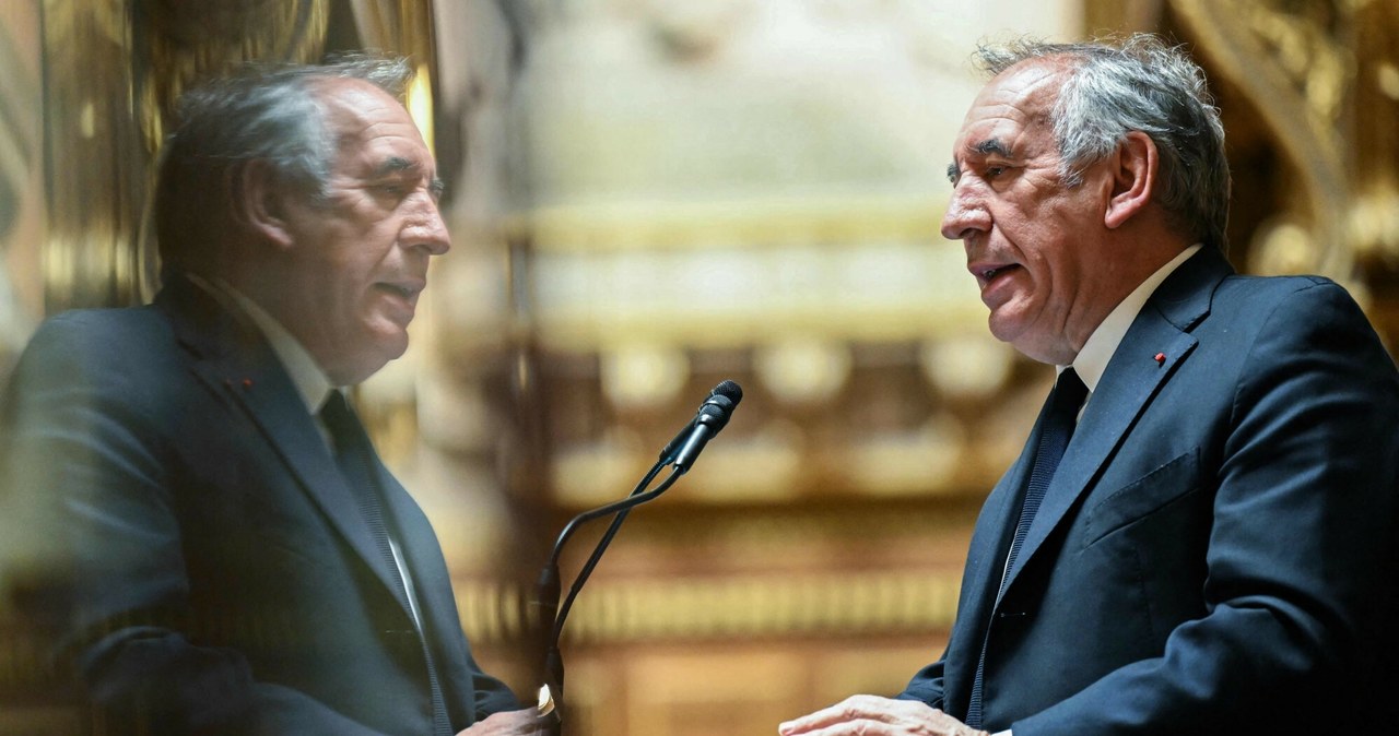 Frandois Bayrou, premier Francji. /BERTRAND GUAY/AFP /East News