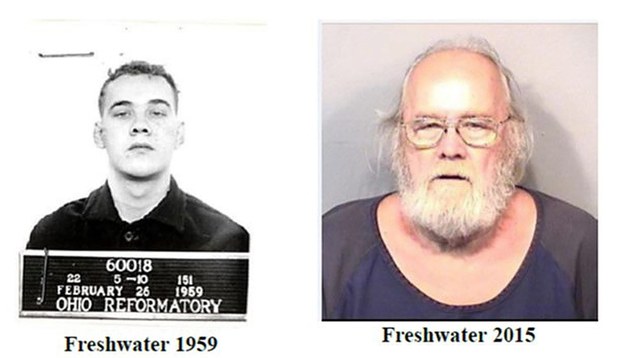 Frank Freshwaters - 56 lat temu i dziś /BREVARD COUNTY SHERIFF /PAP/EPA