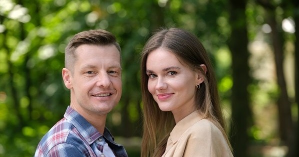 Franka (Dominika Kachlik) i Paweł (Rafał Mroczek) /Źródło: AIM