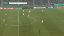 Frankfurt pokonał Borussię Mönchengladbach 2:1 i awansował do 1/8 finału Pucharu Niemiec