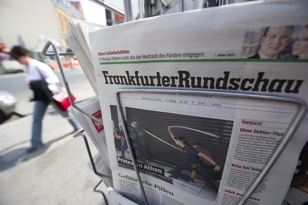 "Frankfurter Rundschau" zbankrutował /AFP
